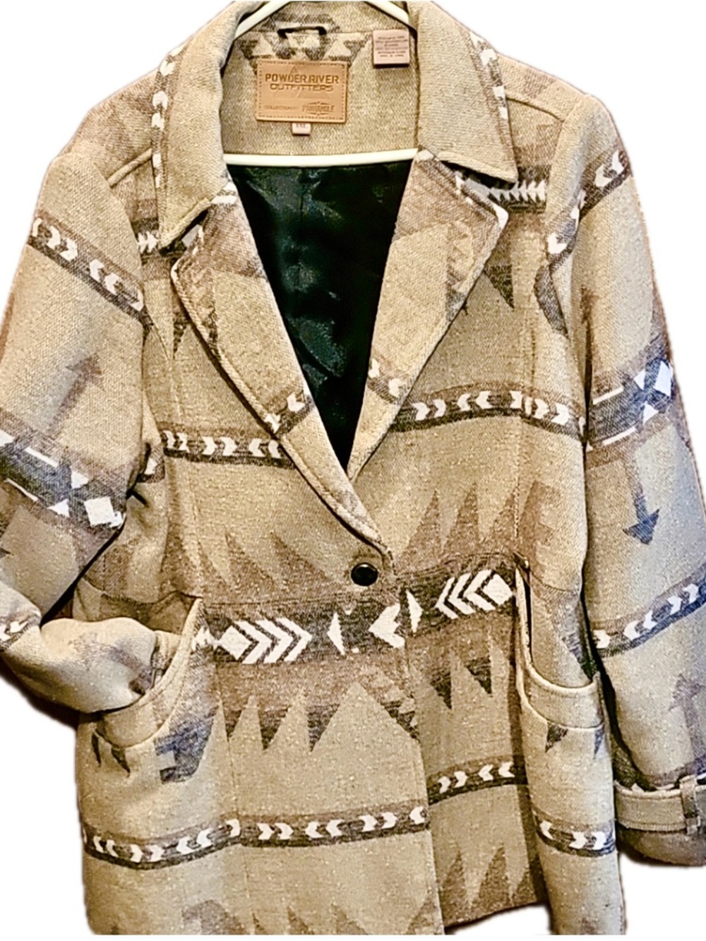 Women's Powder River Outfitters Hanna Aztec Western Coat Jacket XXL